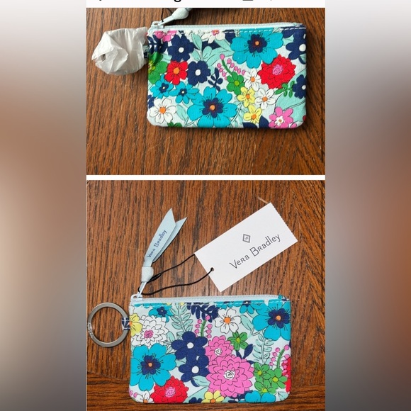 🌺2 FOR 1 PRICE VERA BRADLEY ZIP ID CASE🌺 - Picture 1 of 7